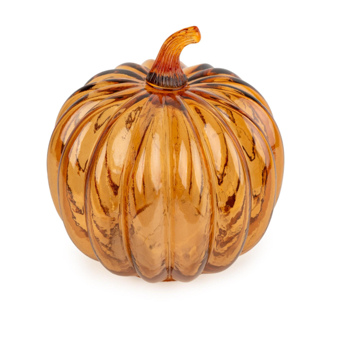 LED Orange Pumpkin Lamp
