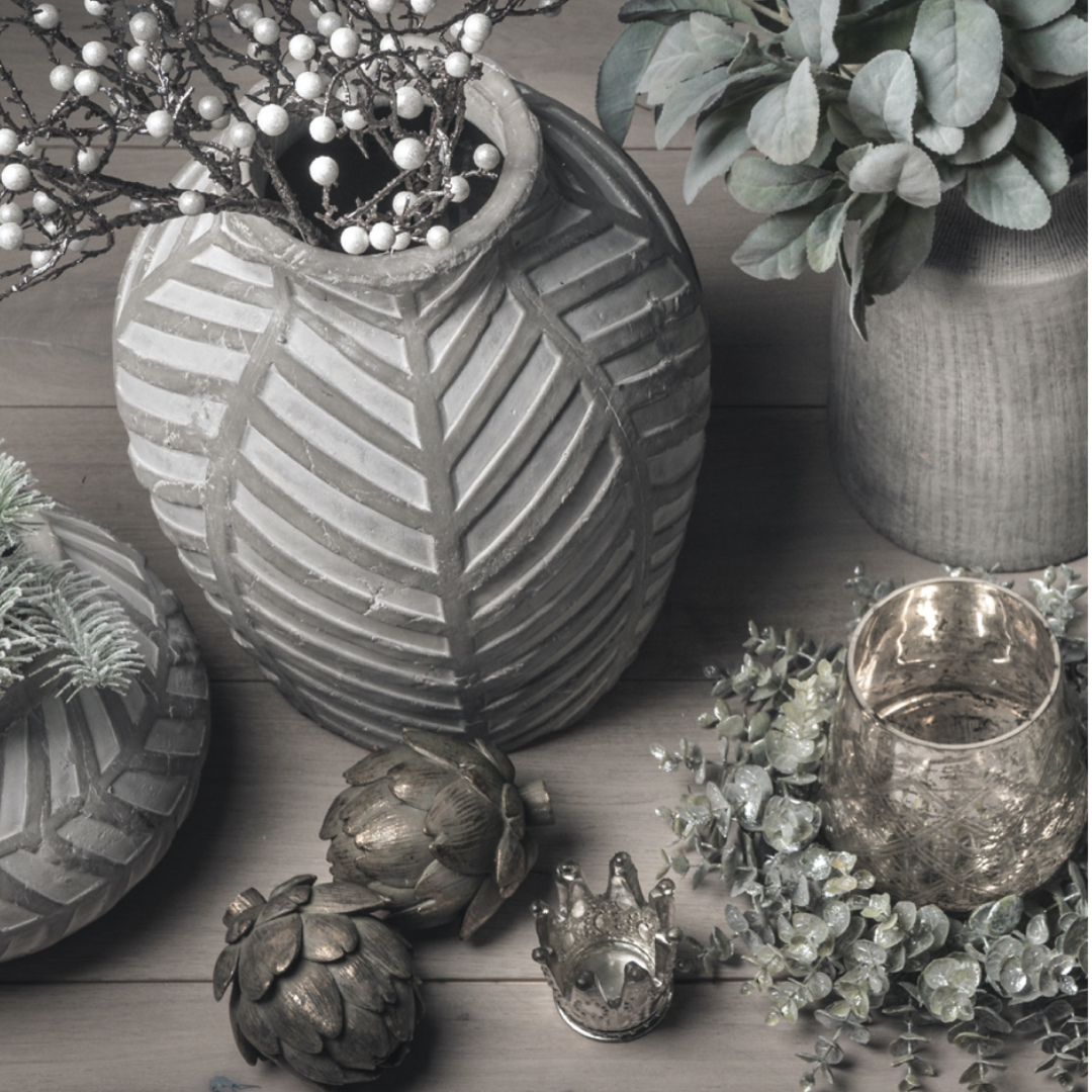 Bloomville Stone Vase