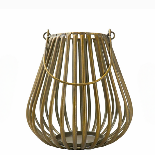 Bronze teardrop lantern