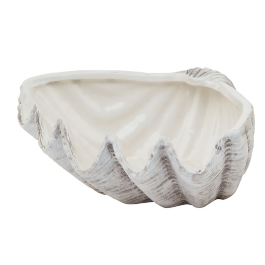 Siren Medium Ceramic Shell Bowl