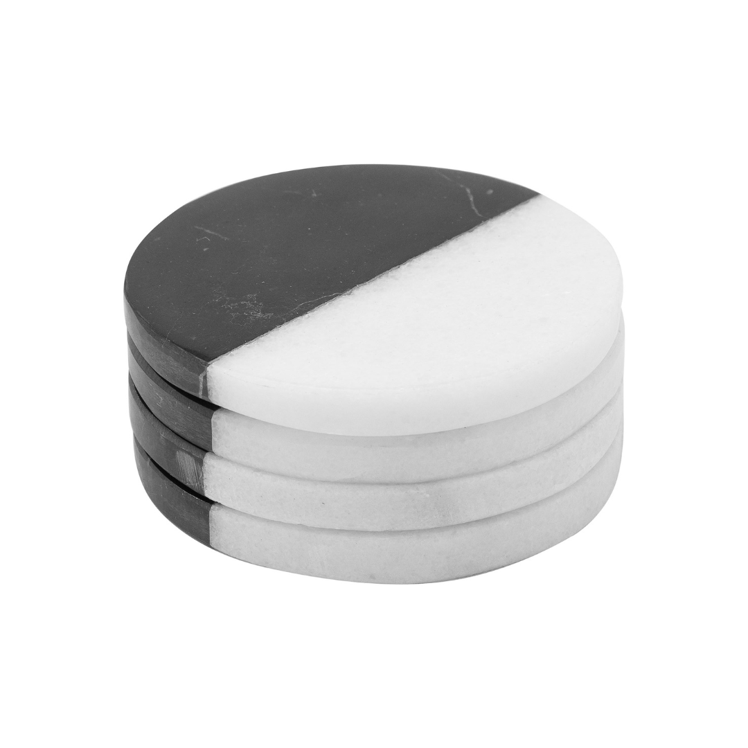 Marble Coasters Set Of 4