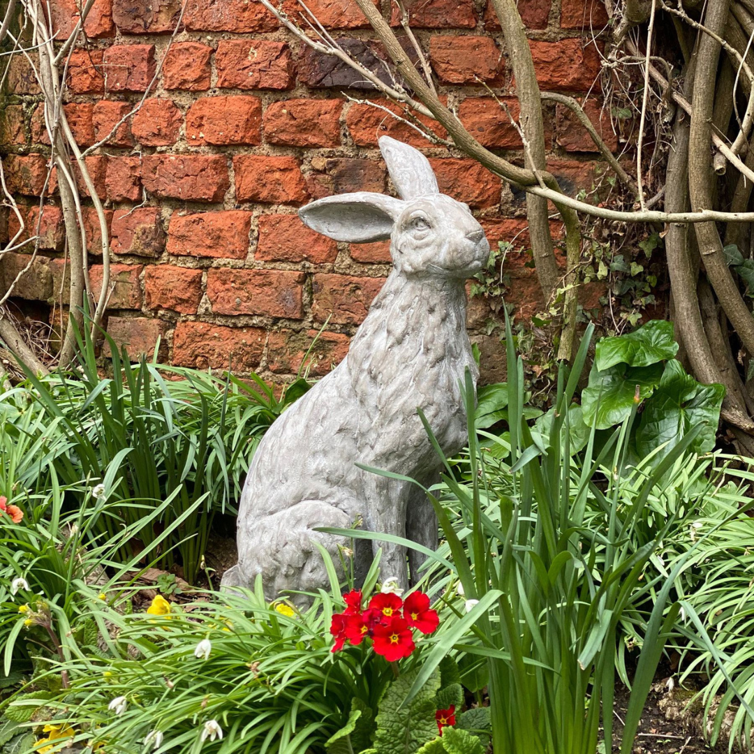 Large Sitting Outdoor Hare Statue