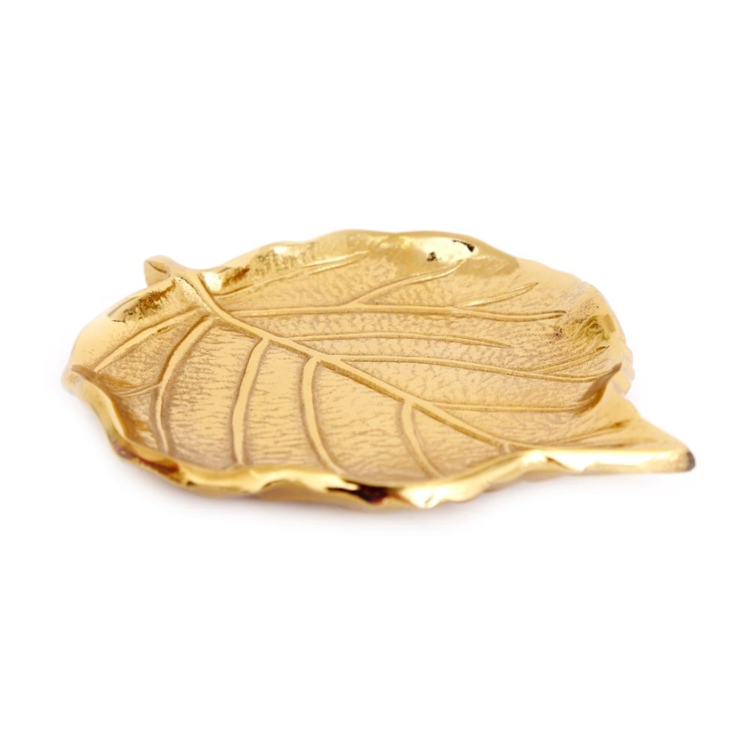 Gold Leaf Trinket Dish