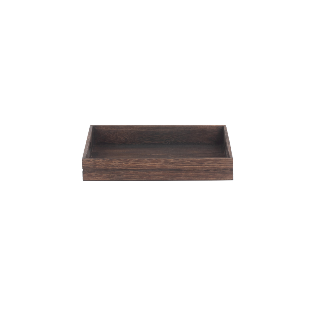 Dark Wooden Tray