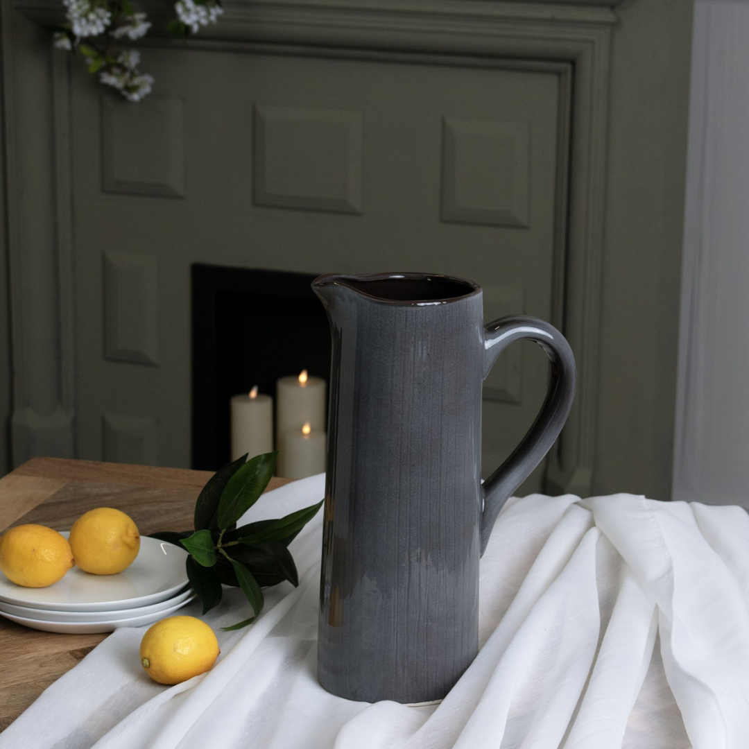 Grey Ceramic Jug