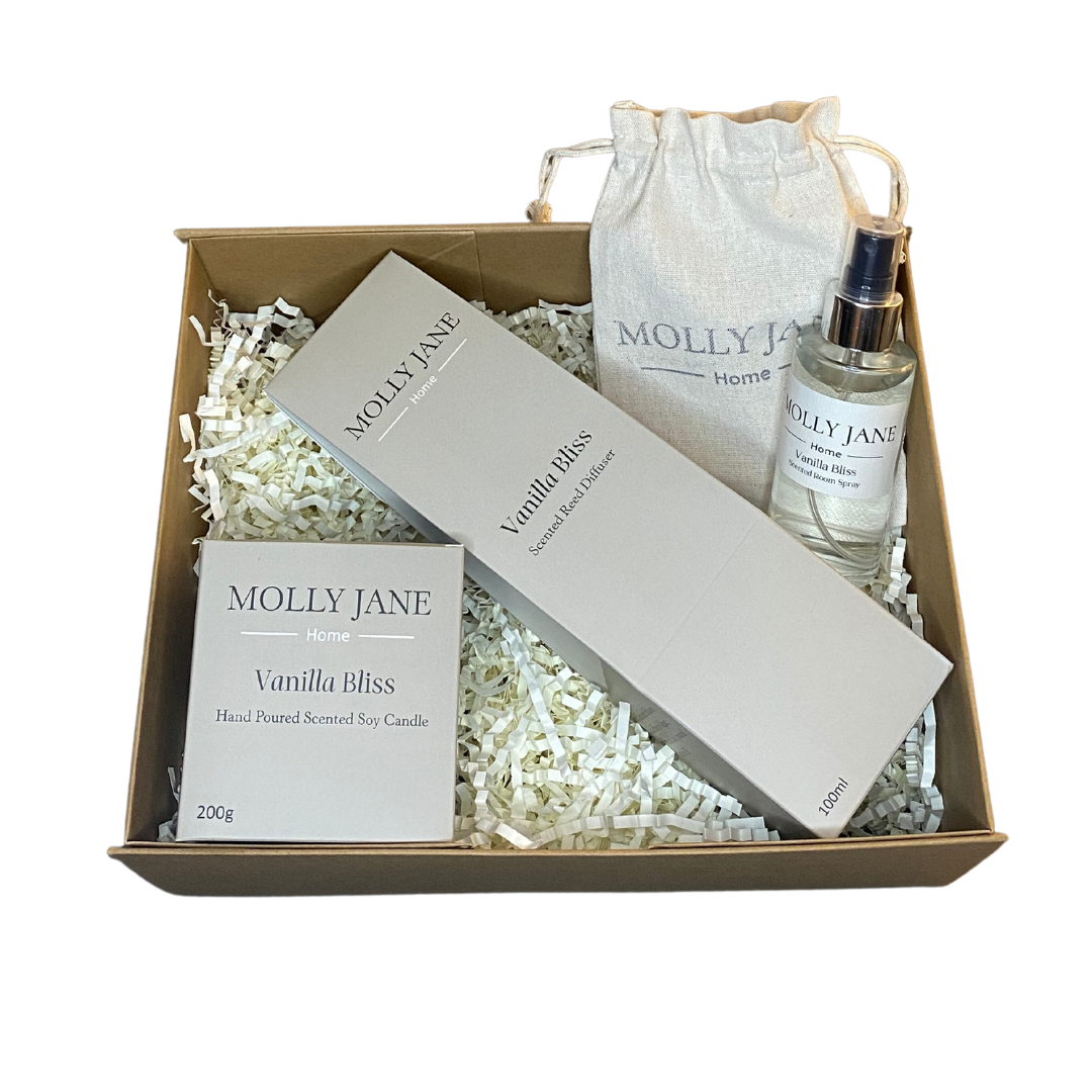 Gift Box- Candle, Diffuser, Room Spray