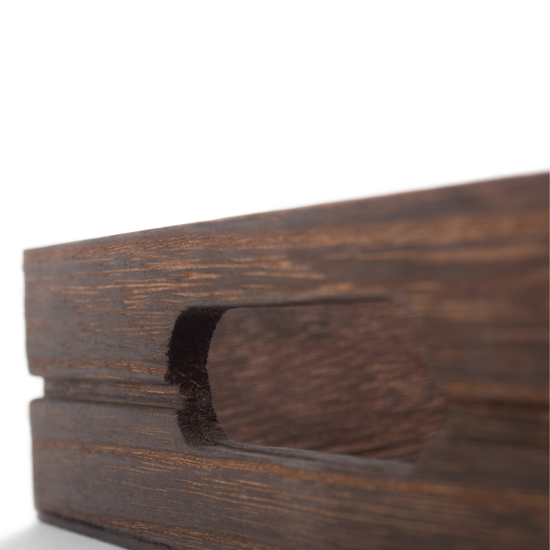 Dark Wooden Tray