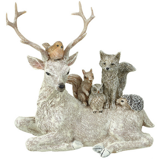 Glitter Woodland Stag and Friends